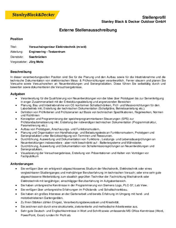Externe_Stellenausschreibung_Versuchsingenieur_Elektrotechnik