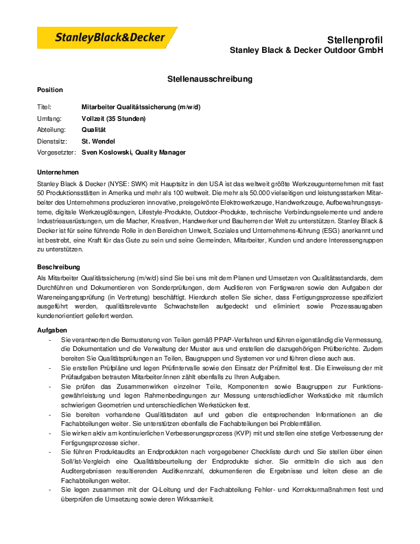 Stellenausschreibung_Qualitaetssicherung_042025