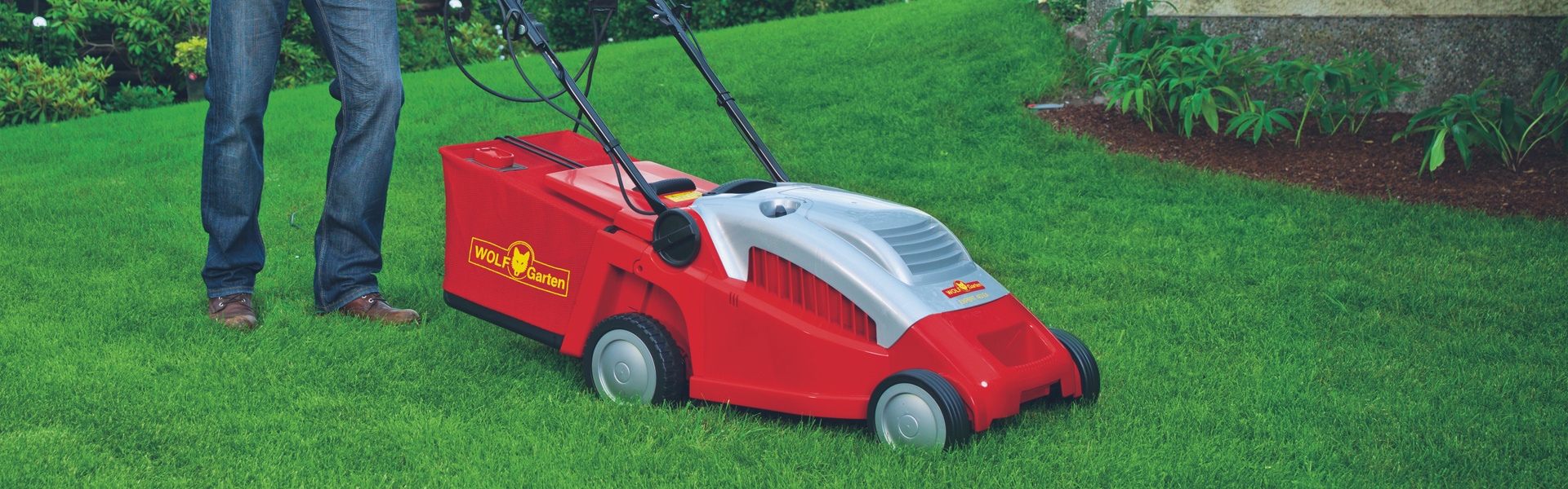Electric Lawnmowers Wolf Garten
