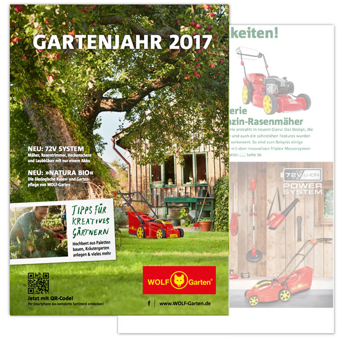 WOLFGarten Bedienungsanleitungen, Kataloge & Broschüren