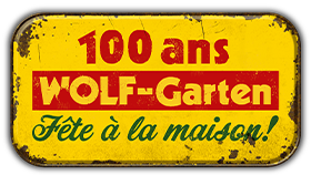 100 ans WOLF-Garten Fête à la maison!
